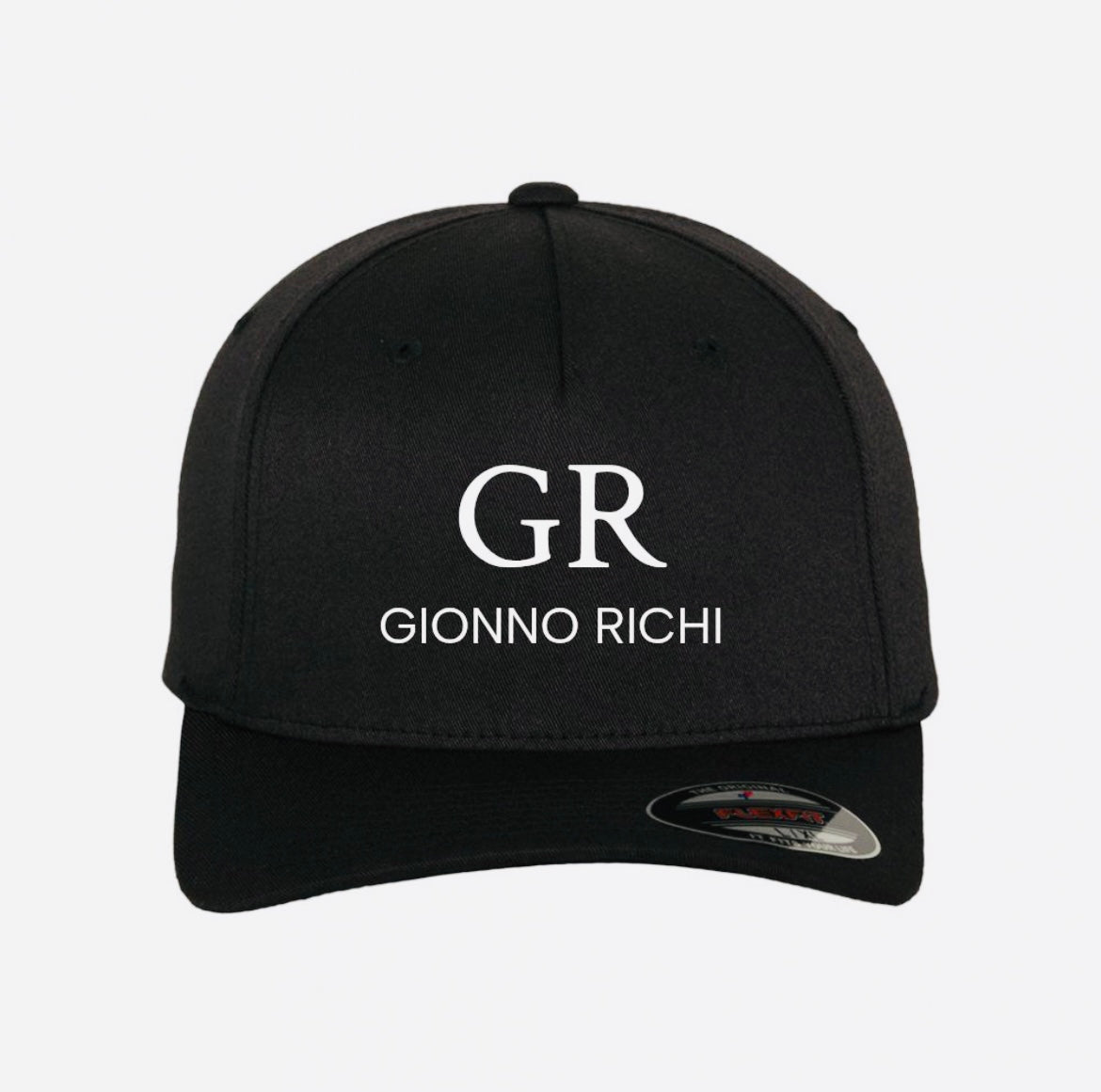 Casquette noir flexible «GIONNO RICHI » L/XL