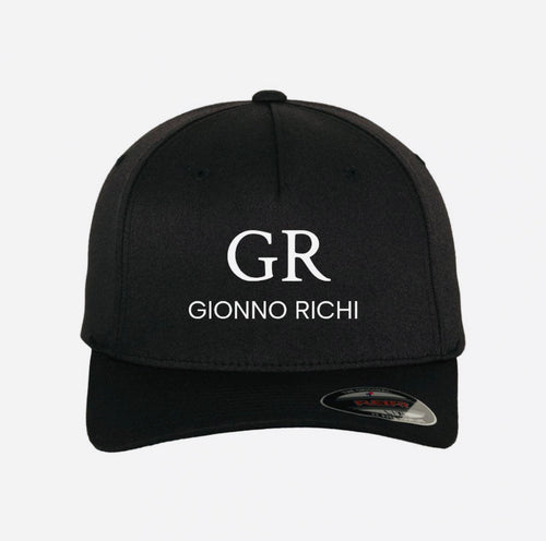 Casquette noir flexible «GIONNO RICHI » L/XL
