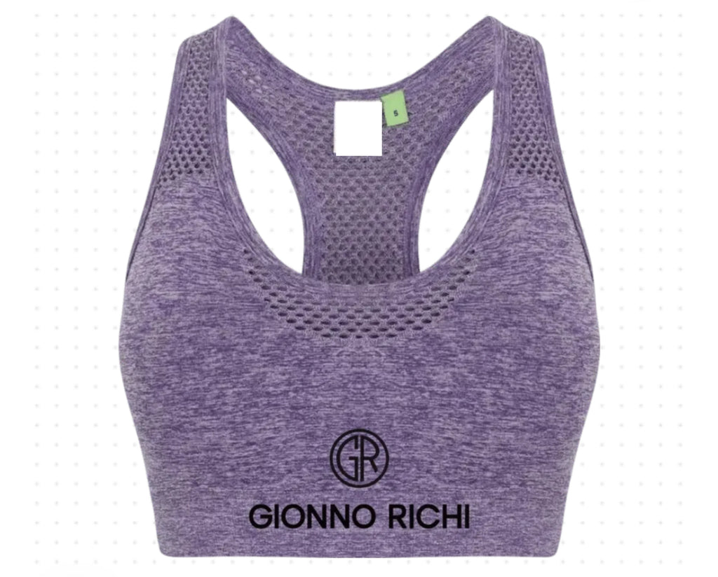 Ensemble de sport violet chiné - GIONNO RICHI Fit Edition (Femme)