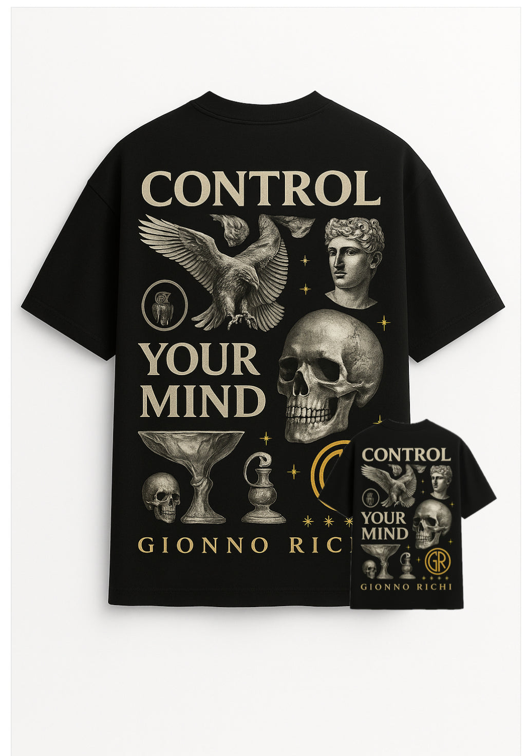 •	CONTROL YOUR MIND — LIMITED EDITION T-SHIRT