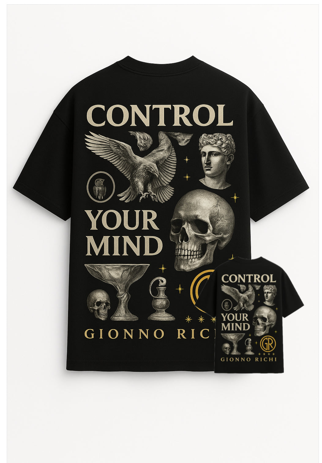 •	CONTROL YOUR MIND — LIMITED EDITION T-SHIRT